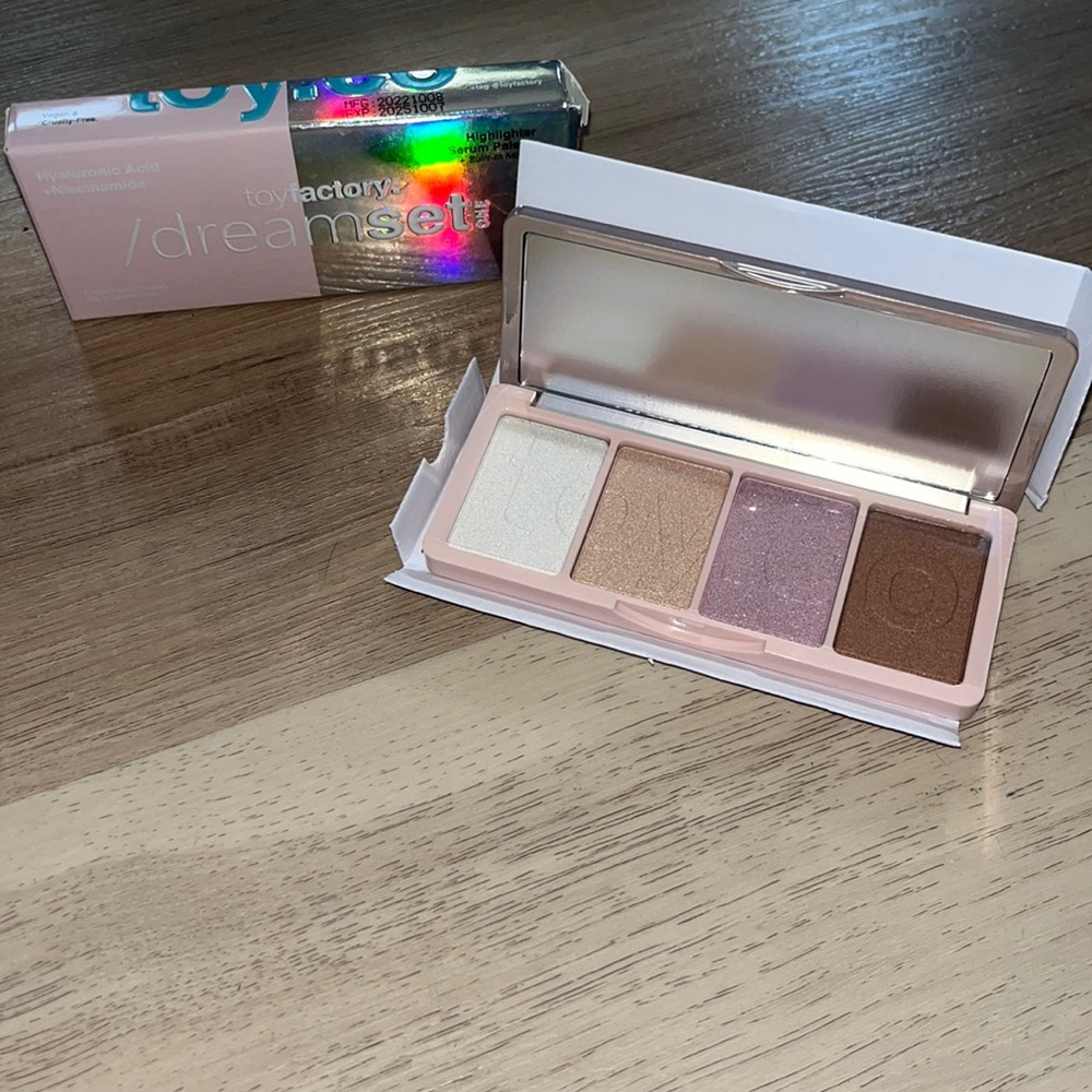 Highlighter serum palette